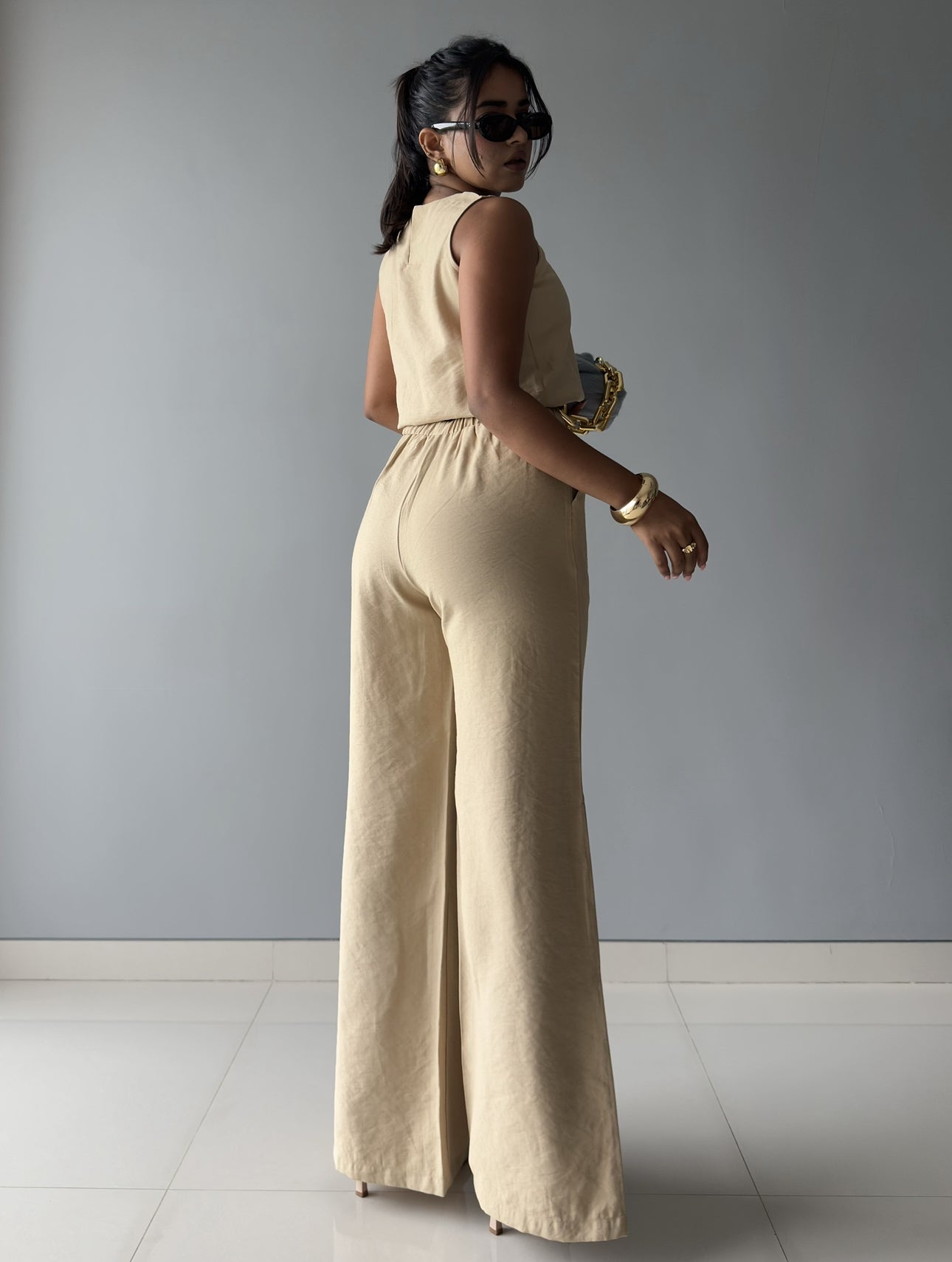 Crinkled Cotton Luxe Set