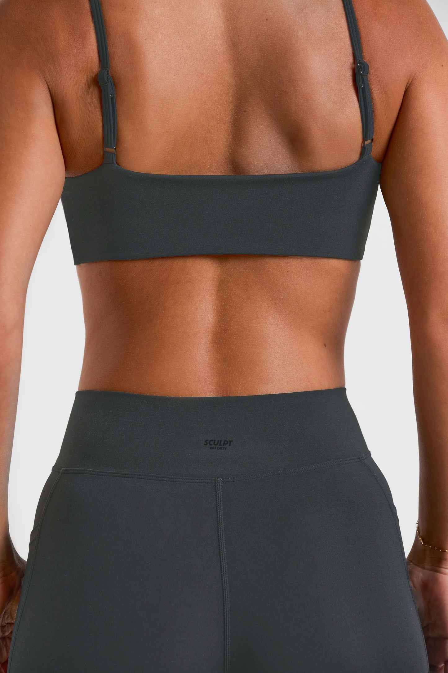 Cross Waistband Flare Pocket Leggings