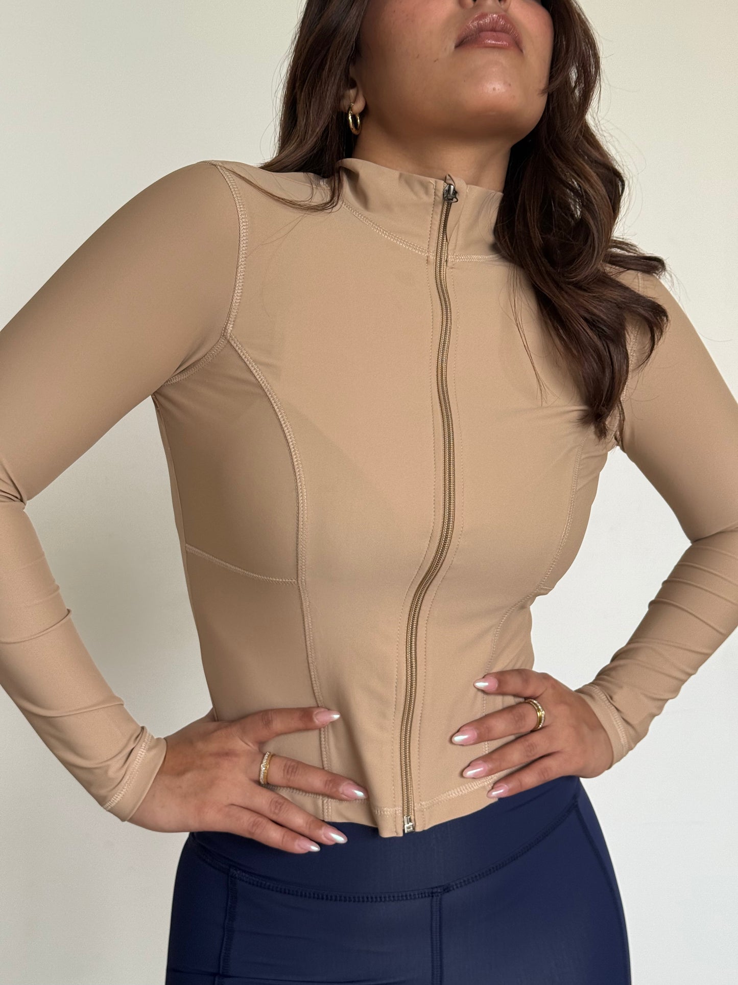 ContourFit Long Sleeve Zip-Up Jacket