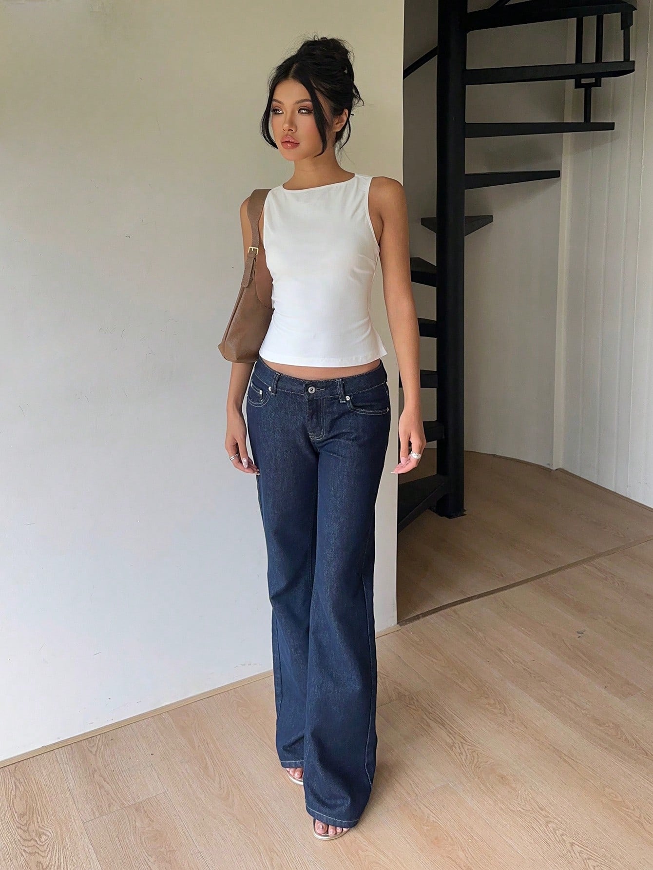 Peek and Tie Backless Top