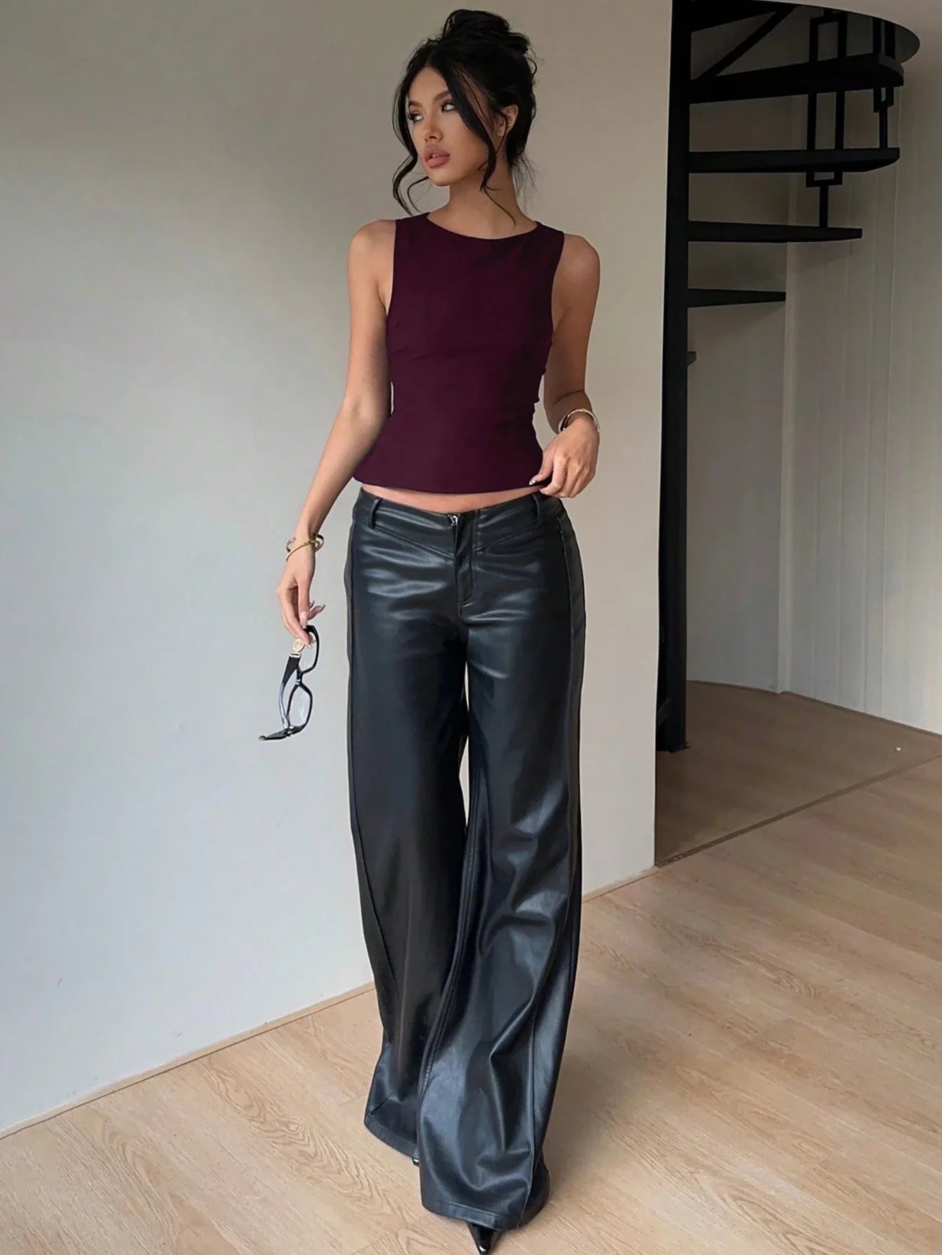 Peek and Tie Backless Top