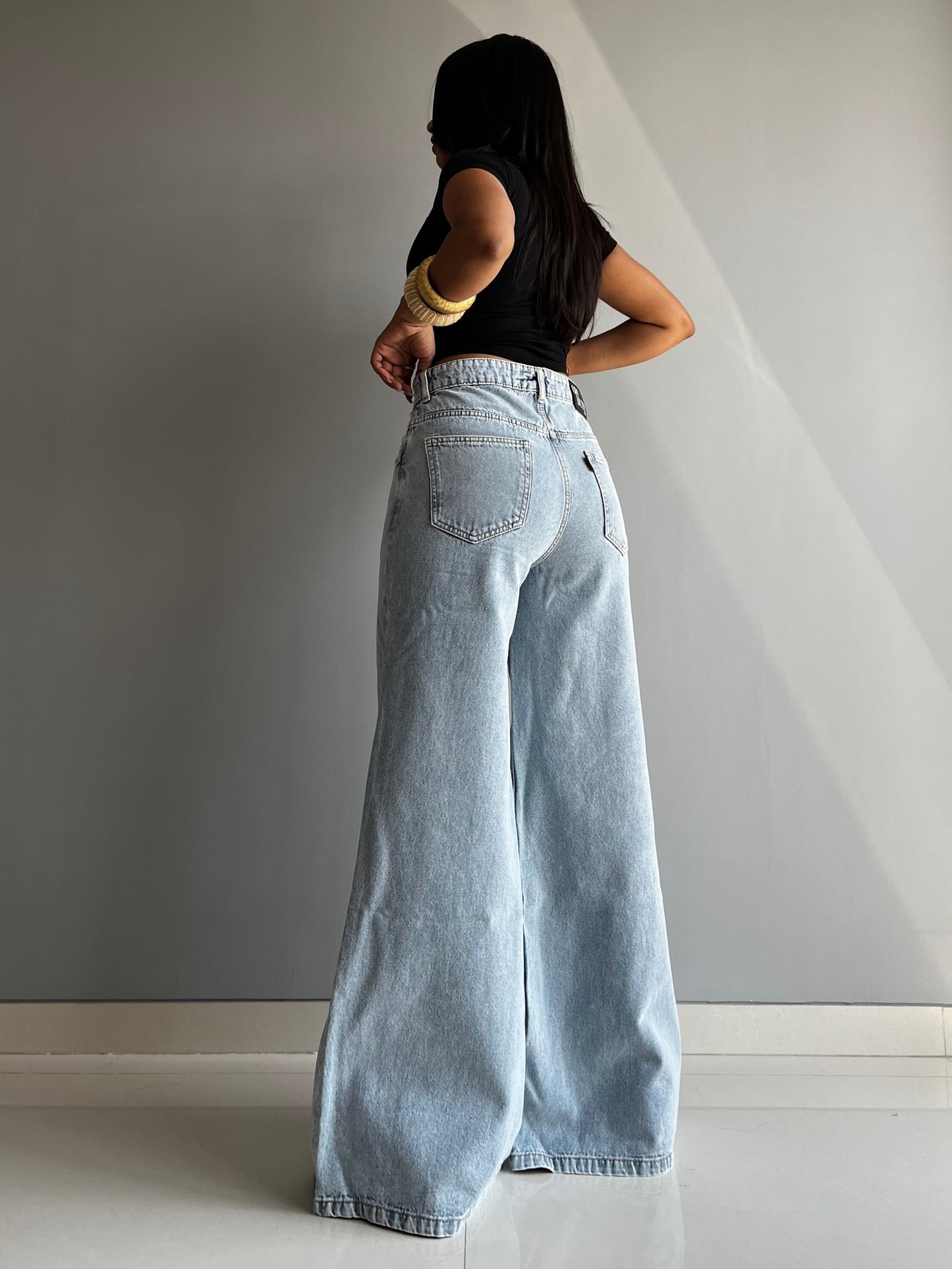 X Factor Extra Wide Leg Jeans