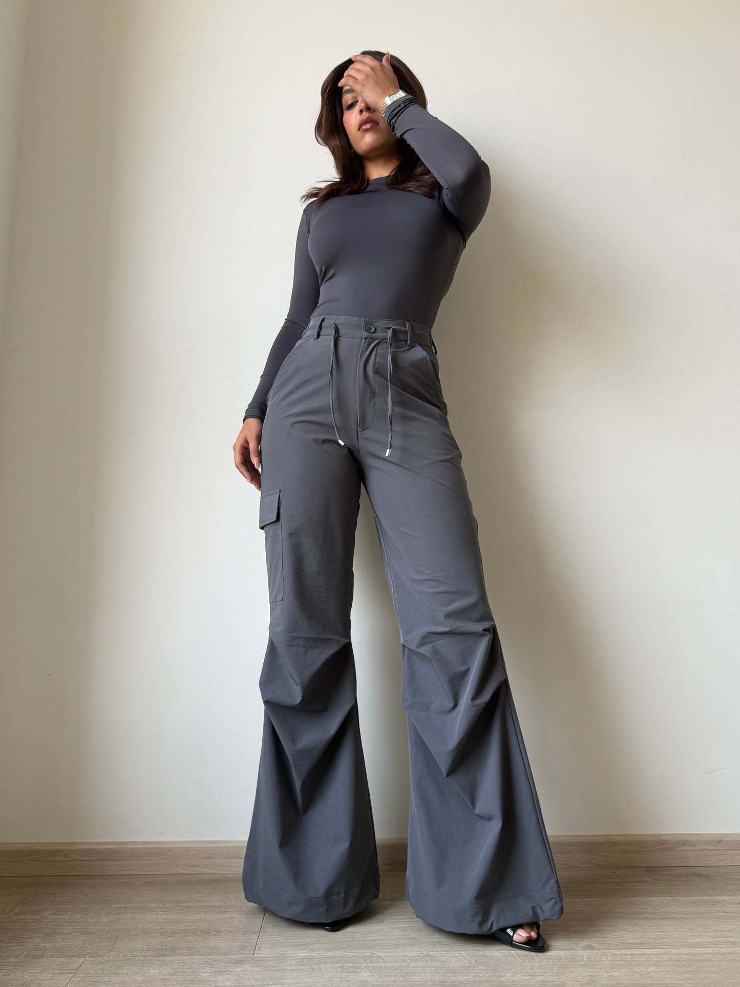 Rare Flare Parachute Pants
