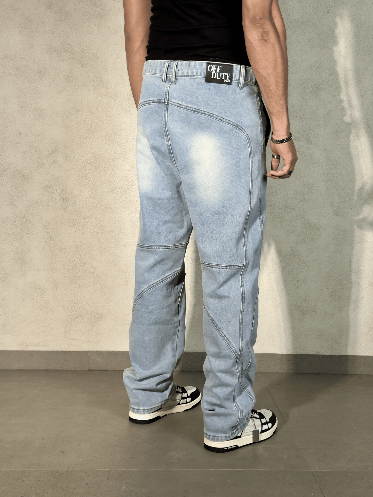Urban Moto Straight Leg Jeans