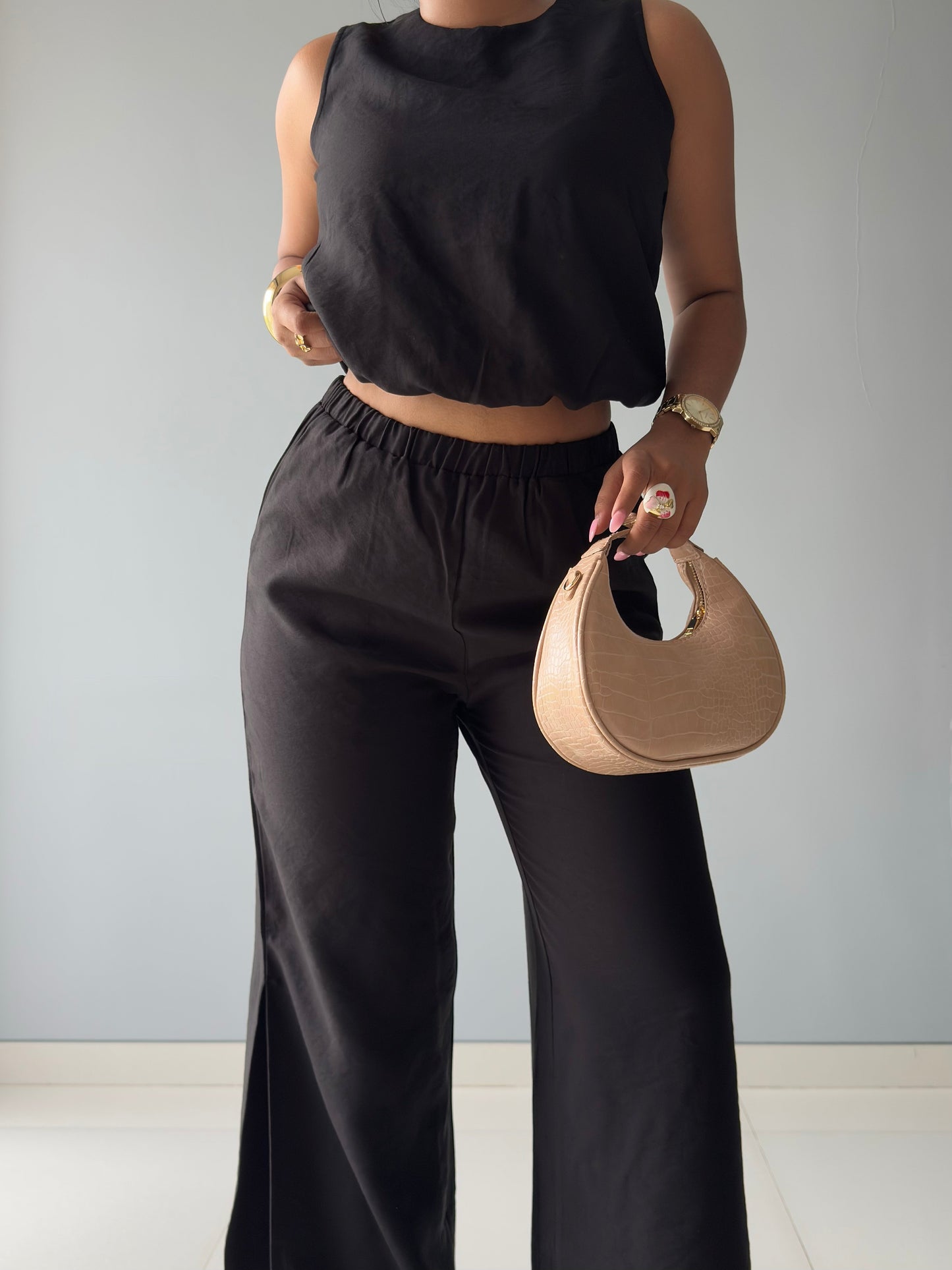 Crinkled Cotton Luxe Set