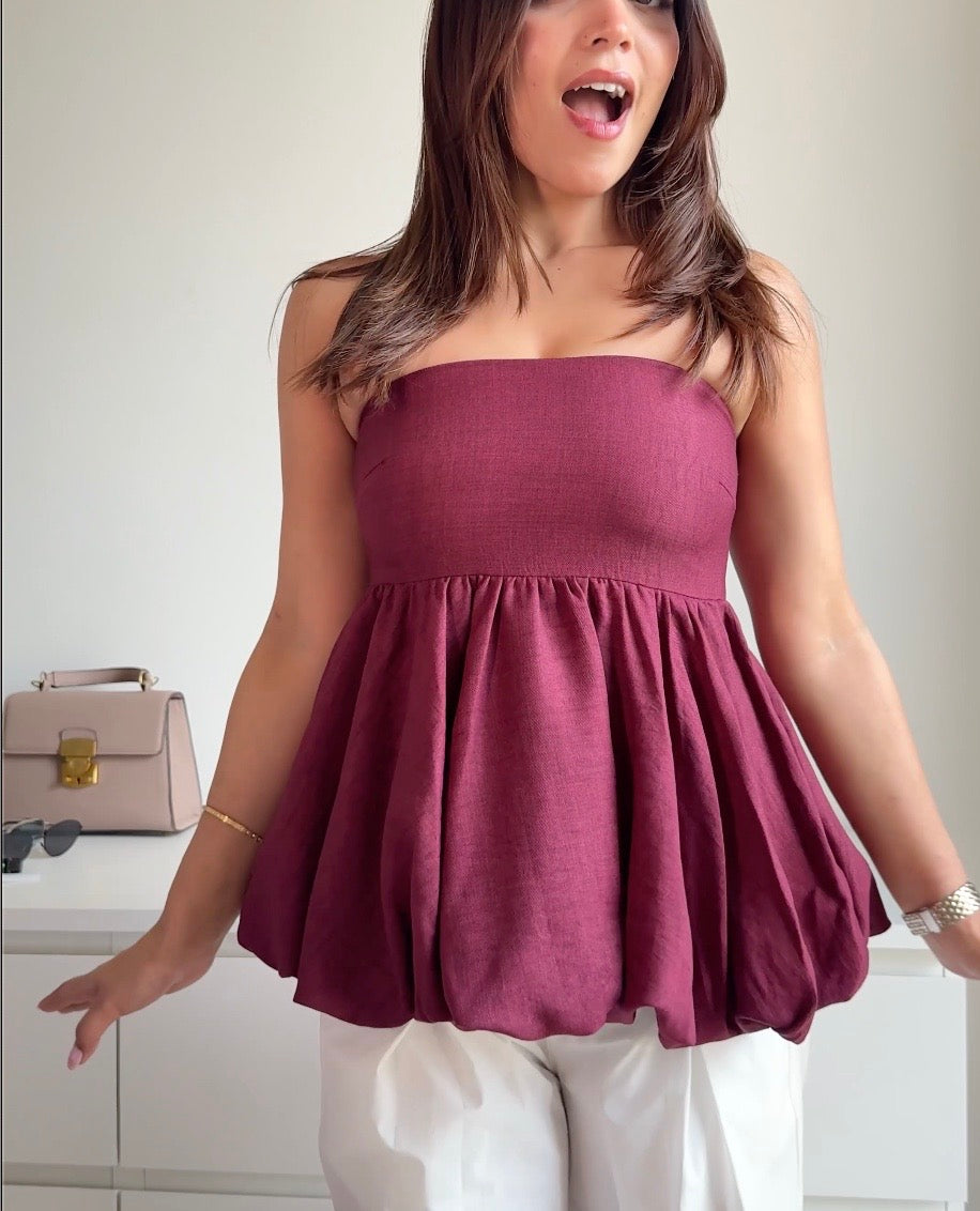 Cutesy Bubble Top