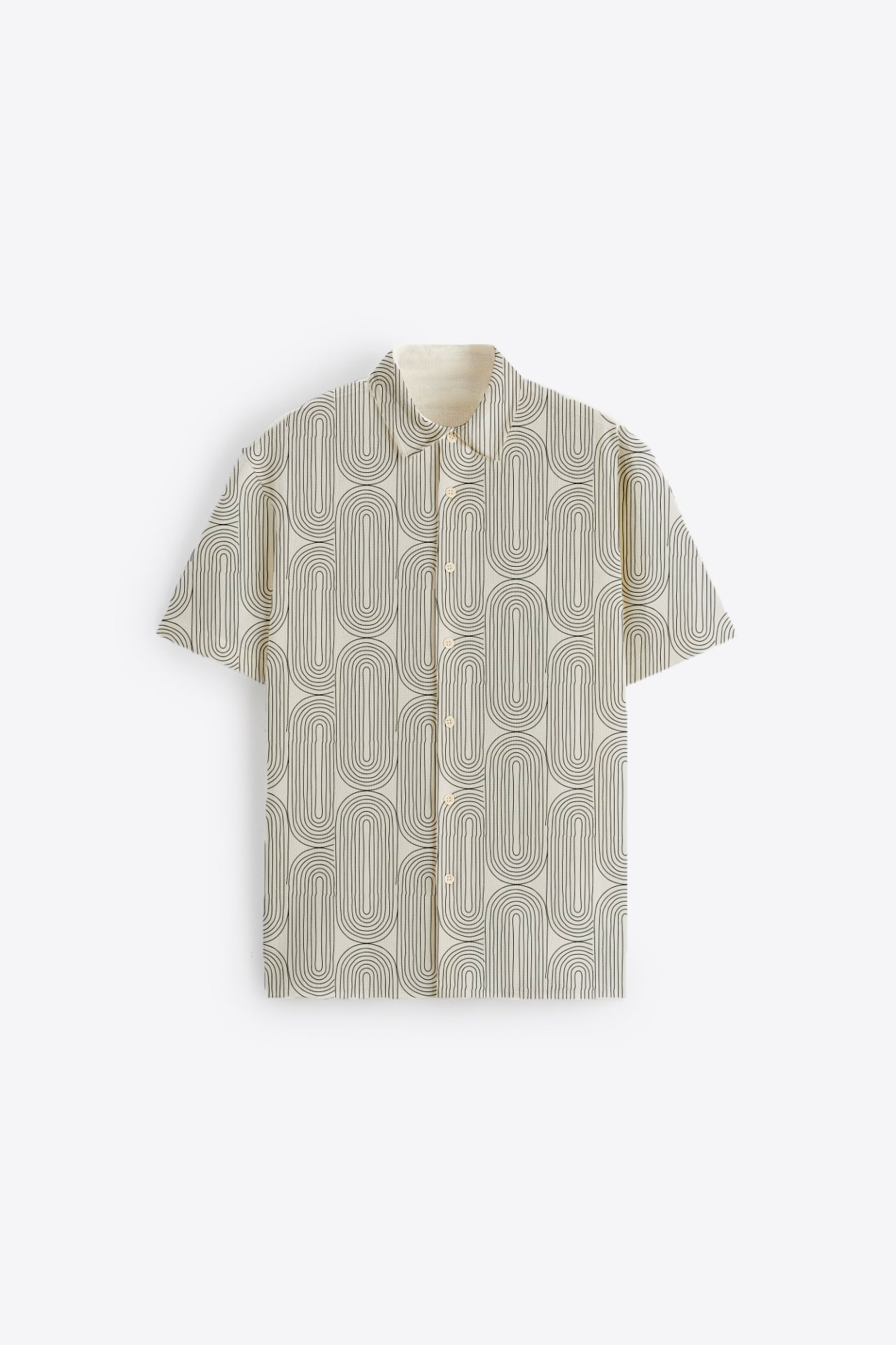 Cylindric short sleeve shirt