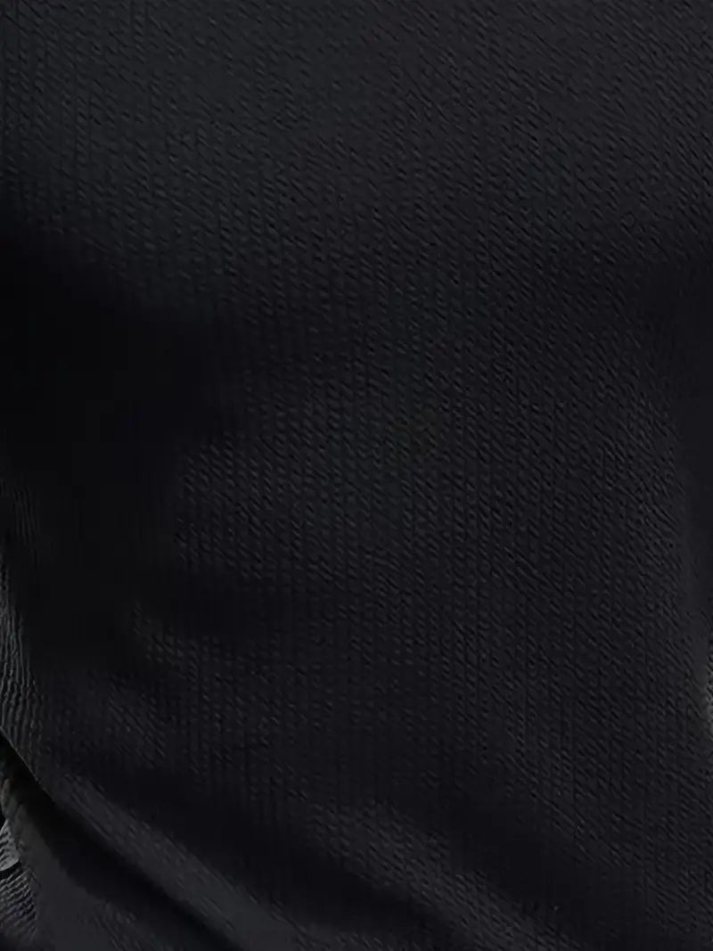 Premium Textured Round Neck T- Shirt