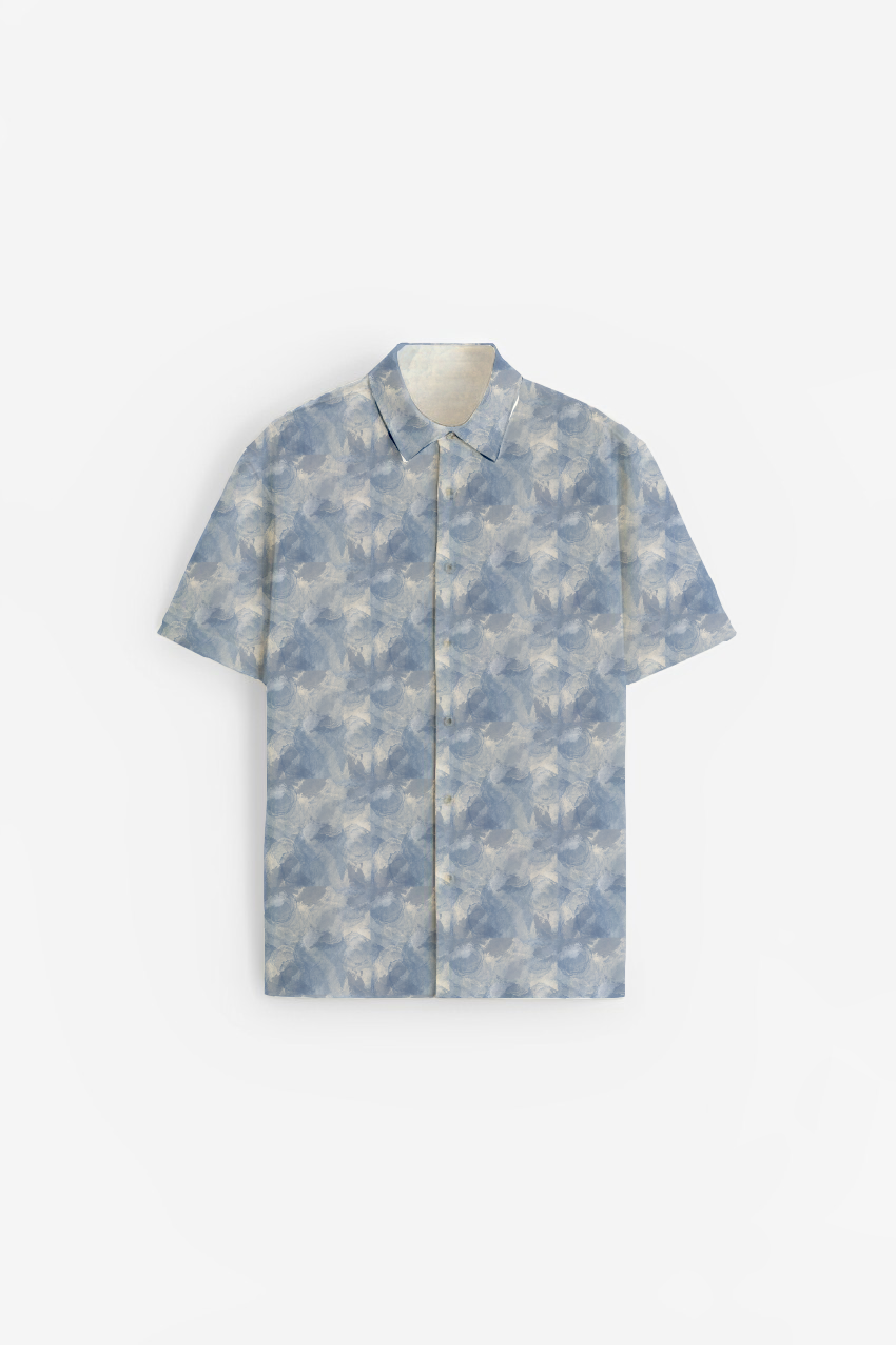 Heavenly Blue short sleeve shirt