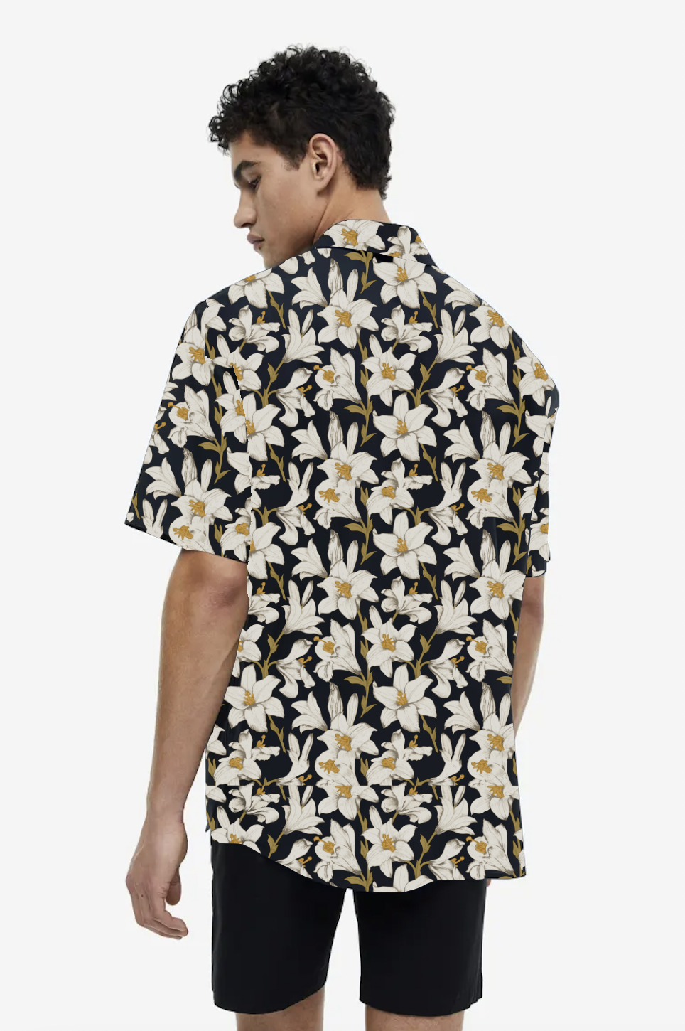 Black Lily short sleeve shirt