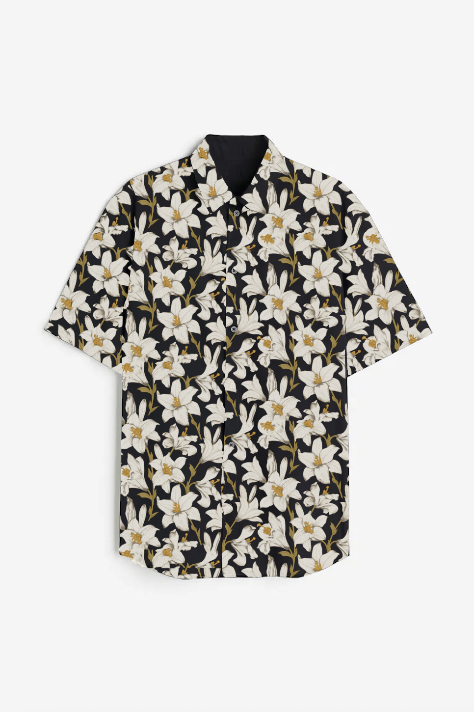Black Lily short sleeve shirt