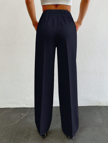 Formal Pleated Wide Leg Trouser