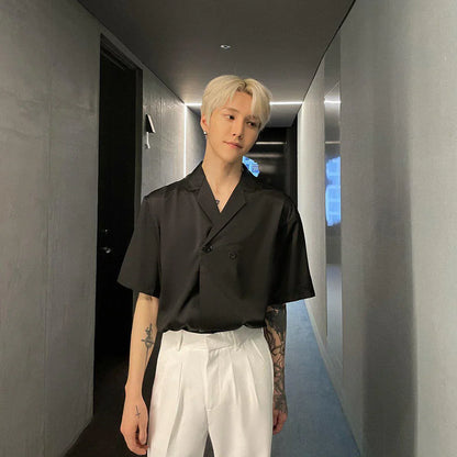 Hanbok double buttoned men shirt