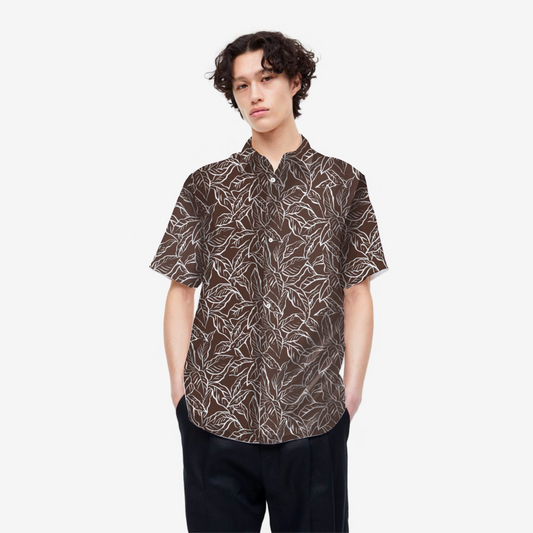 Floral on the go Short Sleeve Shirt