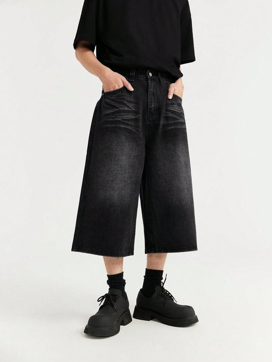 Black Shadow Drift Jorts