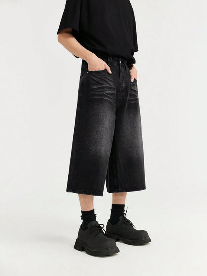 Black Shadow Drift Jorts