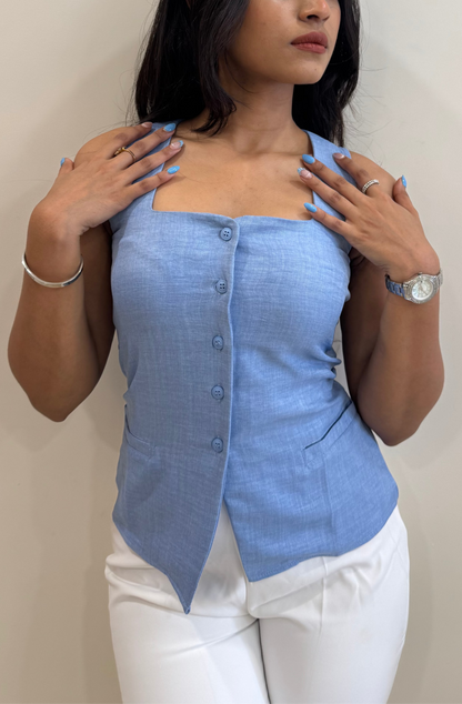 Square Neck Vest Top