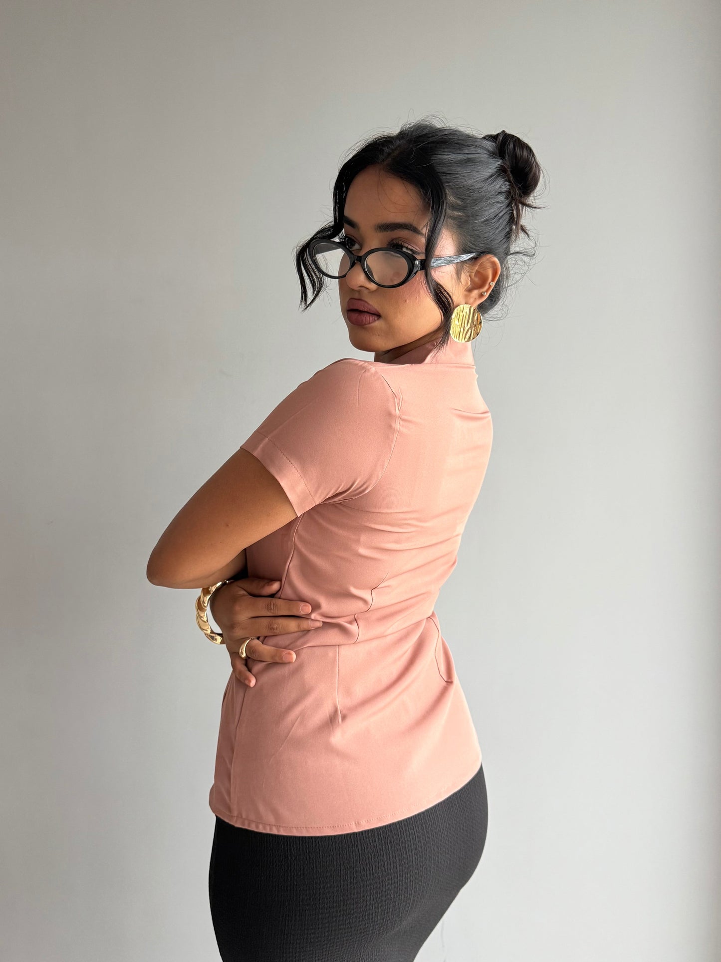 Snatched Fit Collar Shirt