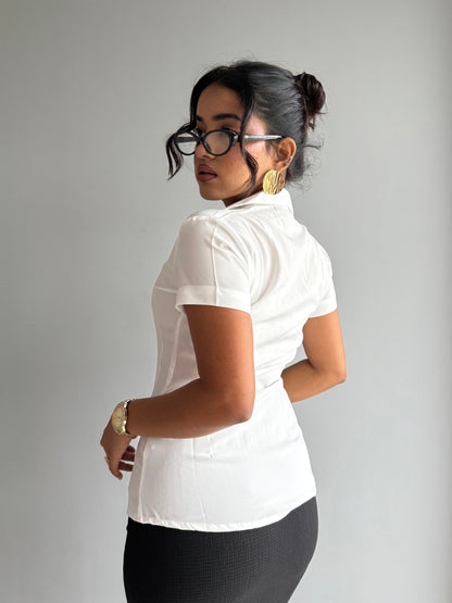Snatched Fit Collar Shirt