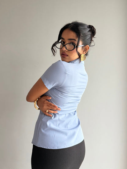 Snatched Fit Collar Shirt