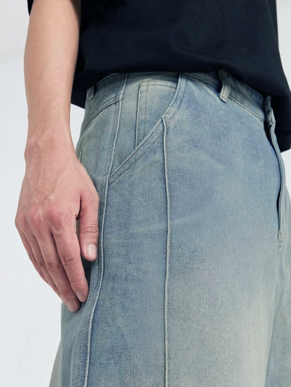 Blue Rust Drift Jorts