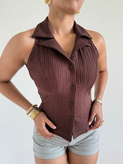 Tailored Notch Lapel Vest