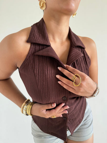 Tailored Notch Lapel Vest