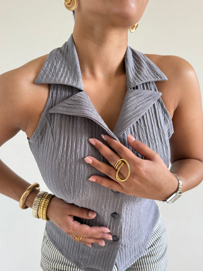 Tailored Notch Lapel Vest