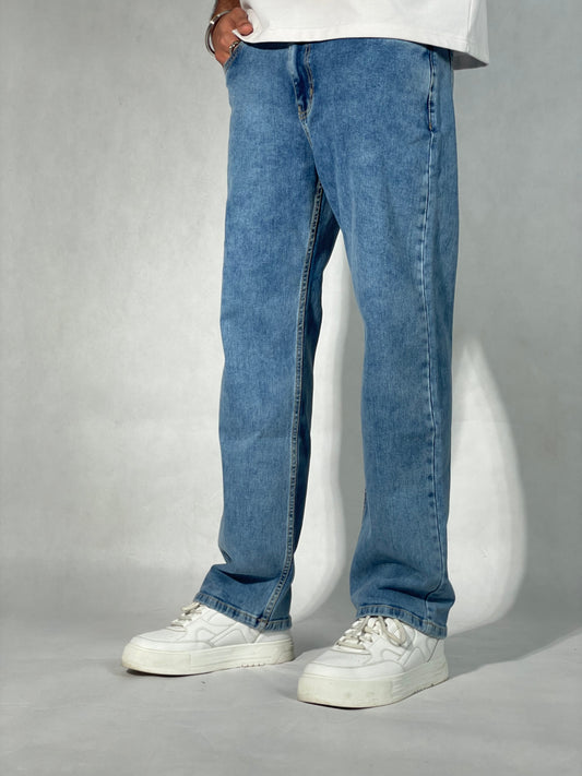 Legacy Blue Straight Leg Jeans