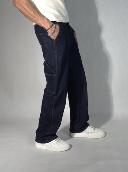 Heavy Duty Utility Straight Leg Jeans