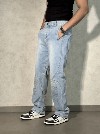 Urban Moto Straight Leg Jeans