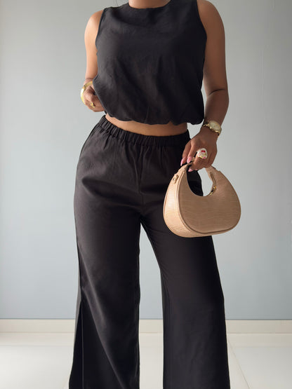 Crinkled Cotton Luxe Set