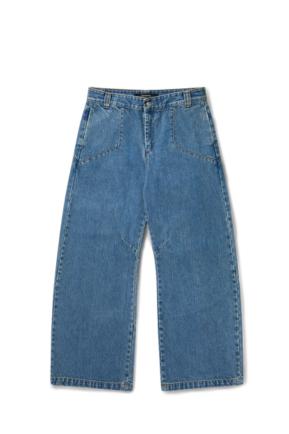 Blue Wild West Wash Jeans